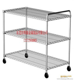咸寧防靜電置物架批發 線網手推車 不銹鋼手推車 價格 谷瀑環保