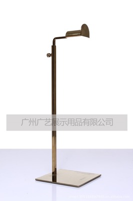 【高檔不銹鋼掛包架 手袋架 包包展示架 可調高低專業生產展示架】價格,廠家,圖片,展示架、支架,廣州市埃可索皮具制造-